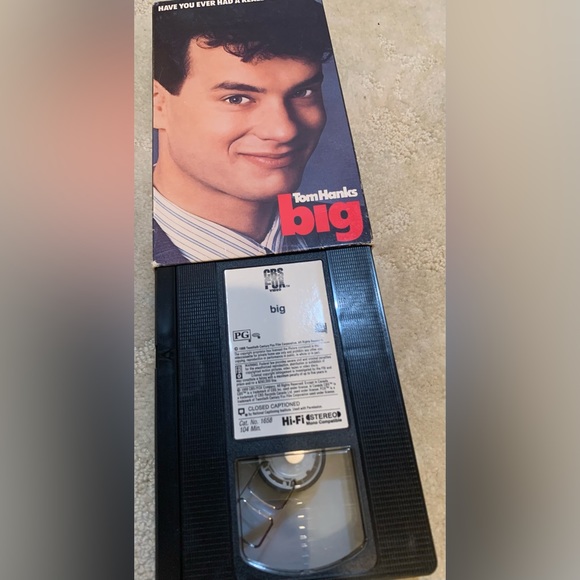 VHS tape: the movie “BIG” with Tom Hanks - Picture 3 of 4